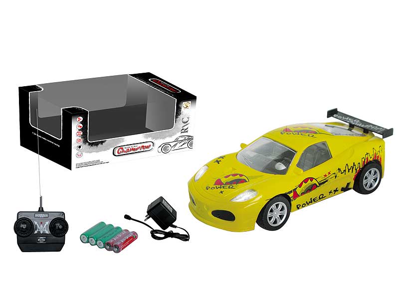 R/C Racing Car 4Way W/L_Charge(3C) toys