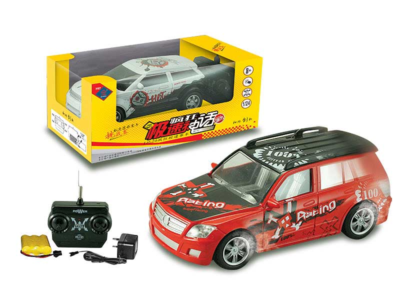 1:24 R/C Racing Car 4Way W/L_Charge(3C) toys