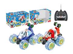 R/C Stunt Tip Lorry W/L_M(2S2C) toys
