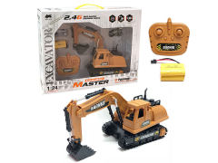 2.4G R/C Engineering Forklift 6Ways W/Charge