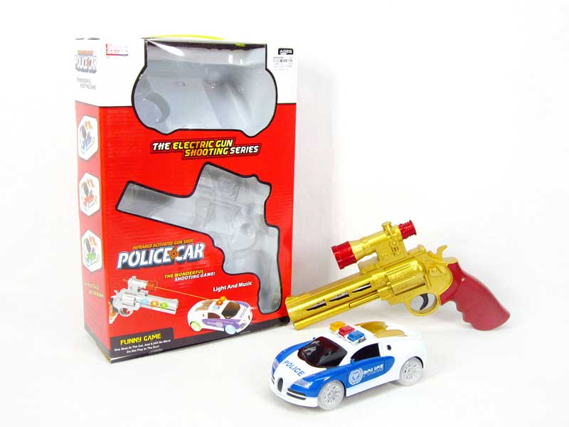 R/C Shot Police Car(3C) toys