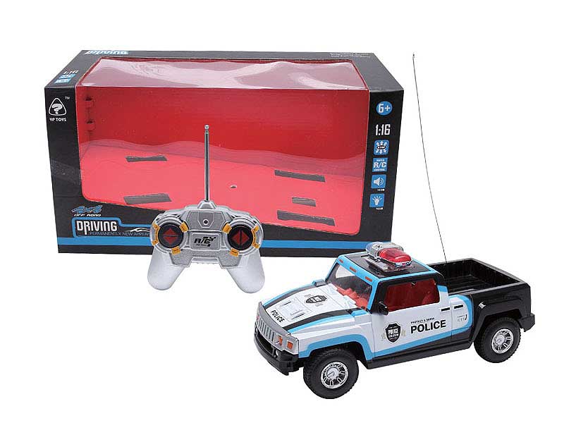 1:16 R/C Police Car 4Ways(2C) toys