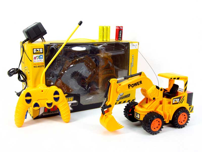 R/C Construction Truck 2Ways W/L_Charge toys