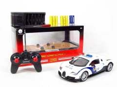 1:18 R/C Metal Police Car 4Ways W/L_Charger
