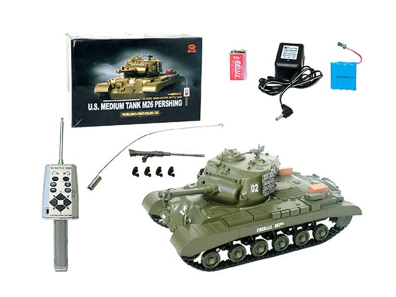 2.4G 1:30 R/C Tank W/Charge toys