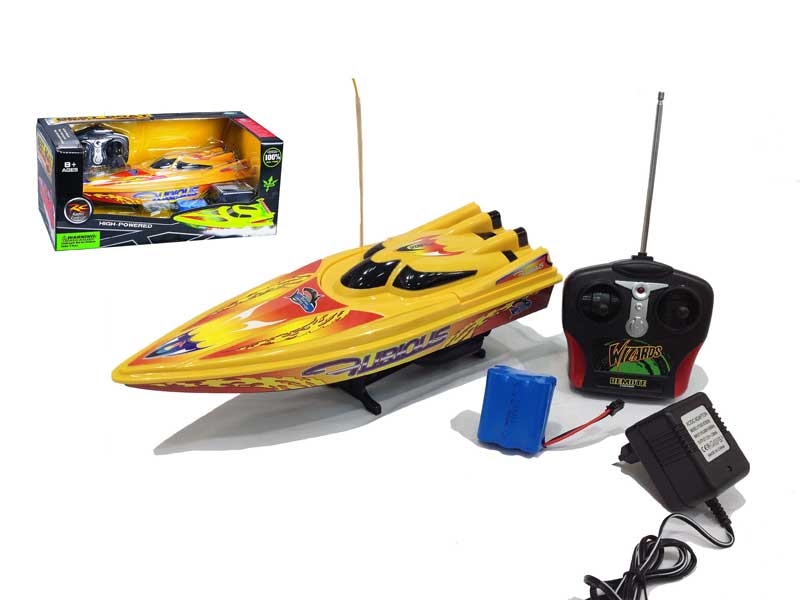 R/C Speedboat 4Ways W/Charger toys