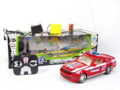 R/C Police  4Way Car W/L_Charge toys