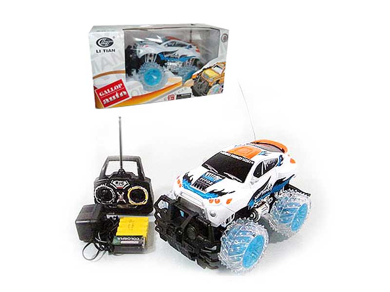 R/C Cross-country Car 4Ways  W/L_M(2C) toys