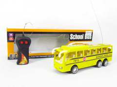 R/C School Bus 2Ways W/L_M toys