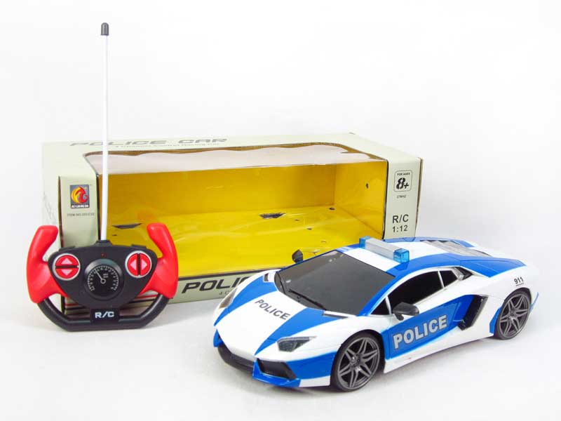 1:12 R/C Police Car 4Ways toys