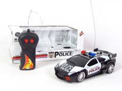 1:24 R/C Police Car 2Ways(3C)