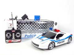 1:12 R/C Police Car W/Charge(2C)(2C)