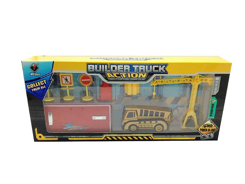 R/C Construction Truck 4Ways W/L(4S4C) toys