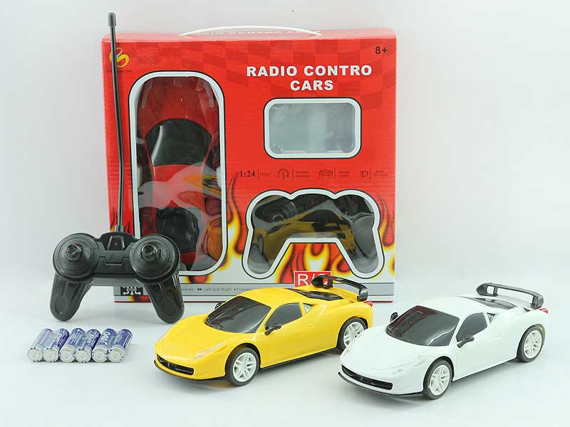 1:24 R/C Car 4Ways W/Charger(3C) toys