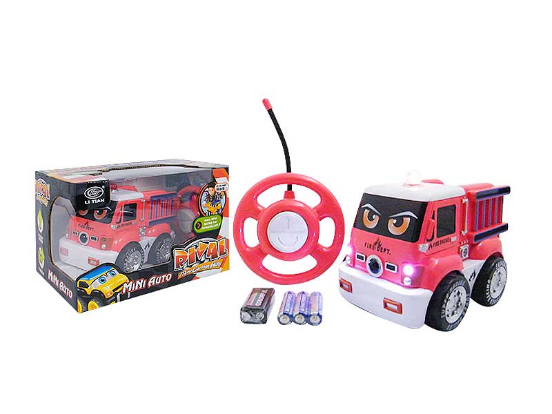 R/C Fire Engine 2Ways W/L(2C) toys