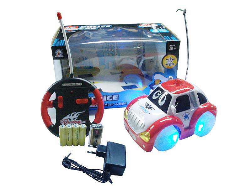 R/C Cartoon Car 4Ways W/L_M(2C) toys