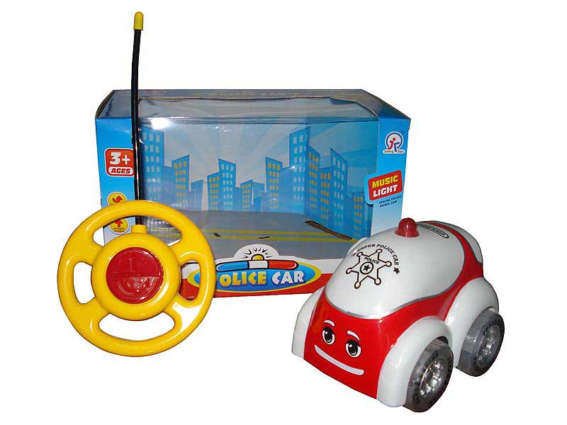 R/C Police Car W/L_M(2C) toys
