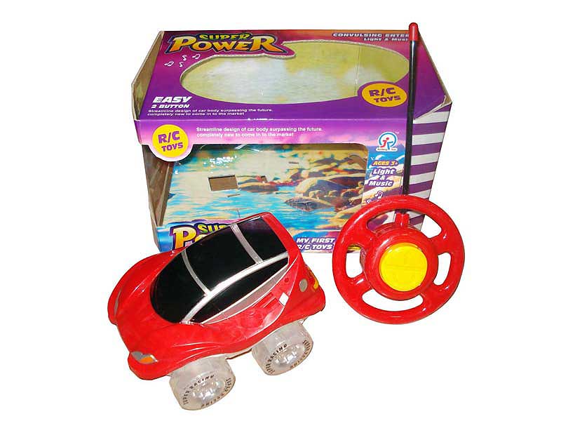 R/C Cartoon Car W/L_M(2C) toys