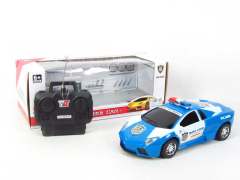 R/C Police Car 4Way W/L