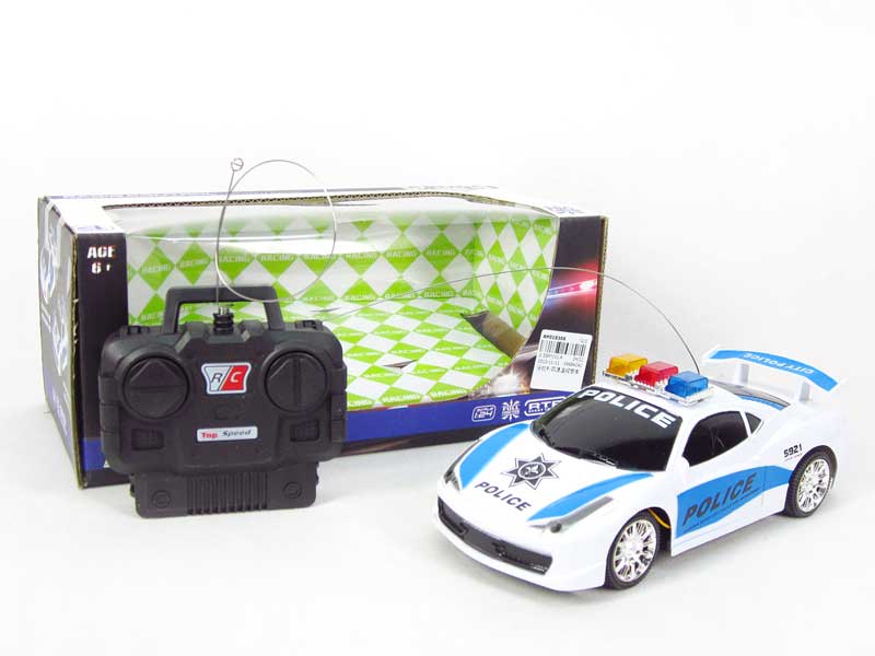 R/C Police Car 4Ways toys