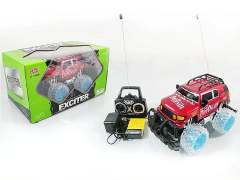 R/C Cross-country Car 4Ways W/L_M_Charge toys