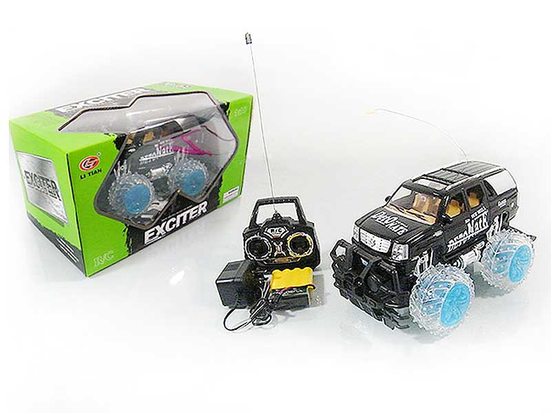 R/C Cross-country Car 4Ways W/L_M_Charge toys