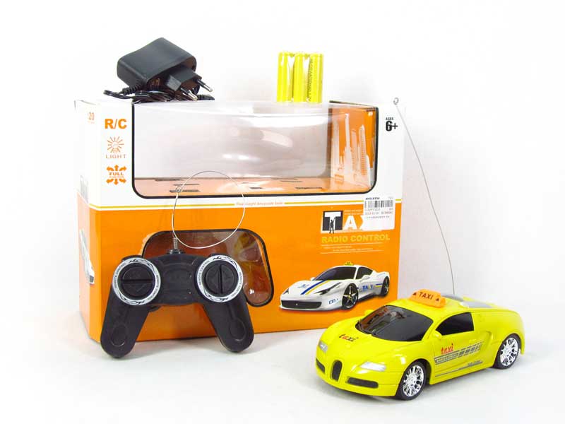 1:20 R/C Car Taxi W/Charge toys