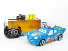 R/C Police Car 4Ways W/M_Charge toys