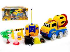 1:24 R/C Construction Truck Set 4Ways W/L_Charge toys