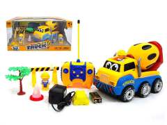 1:24 R/C Construction Truck Set 4Ways W/L_Charge toys