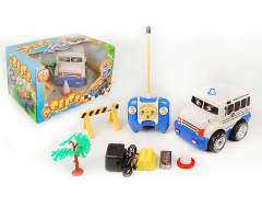 1:18 R/C Police Car Set 4Ways W/L_Charge toys