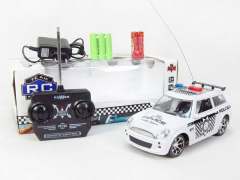 R/C Police Car 4Way W/L_Charge toys