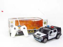 R/C Police 4Way Car W/L