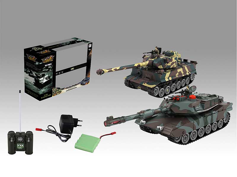 R/C Tank W/L_M(2in1) toys