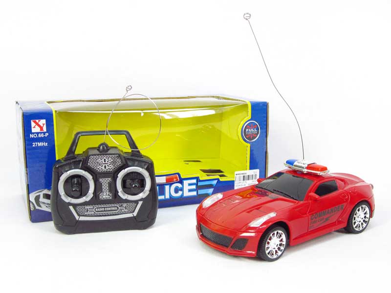 1:24 R/C Police Car 4Ways W/L(3C) toys