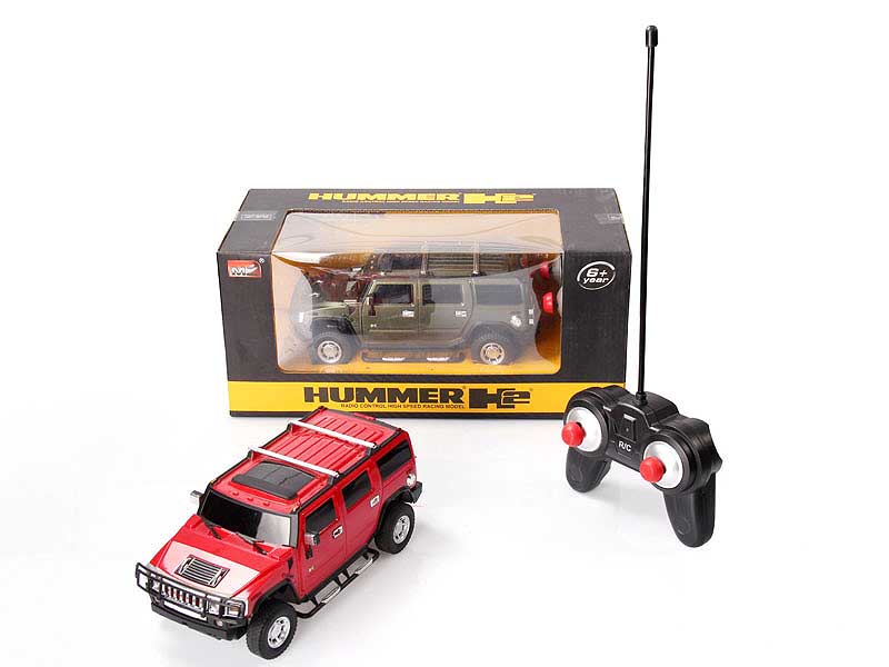 1:24 R/C Hummer W/L(2C) toys