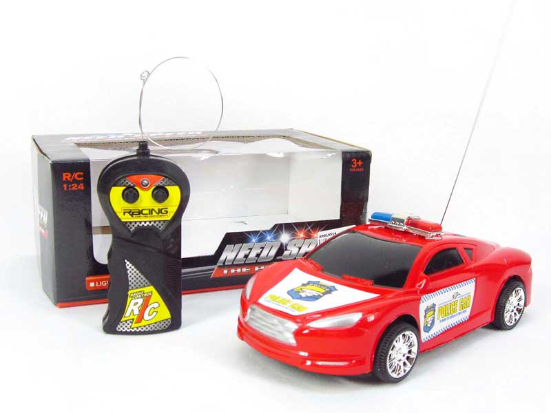 1:24 R/C Police Car 2Ways(3C) toys