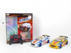 1:18 R/C Racing Car 4Ways W/L(2C) toys