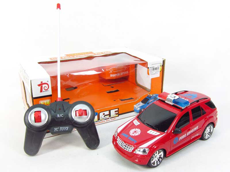 1:18 R/C Police Car 4Ways W/L toys