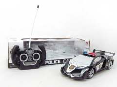 R/C Police Car 4Ways W/L