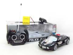 R/C Police Car 4Ways W/L_Charge toys