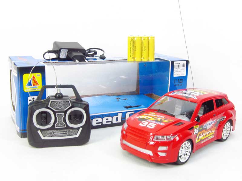 1:16 R/C Racing Car 4Way W/L_Charge(2S) toys