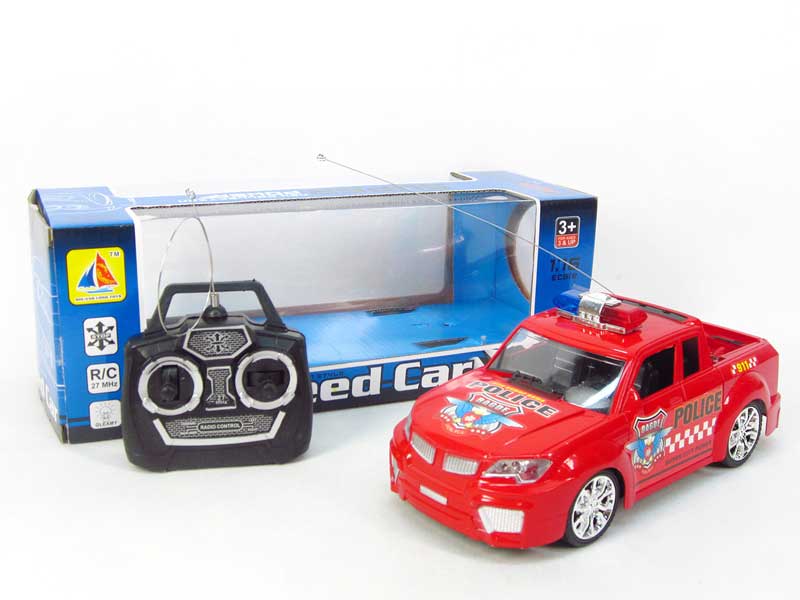 1:16 R/C Police Car 4Ways W/L(2S) toys