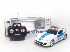 1:20 R/C Police Car 4Ways W/L(2C)