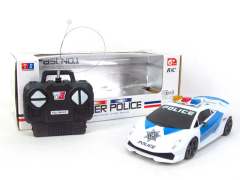 1:22 R/C Police Car 4Ways W/L(2C)