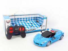 1:22 R/C Police Car 4Ways(2C) toys