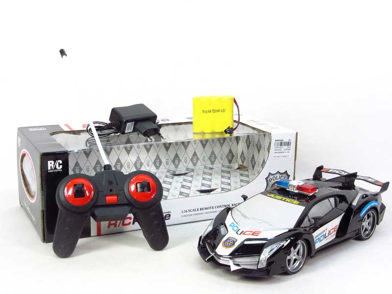 R/C Police Car W/L_Charger toys