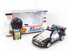 1:28 R/C Police Car W/L(3C） toys