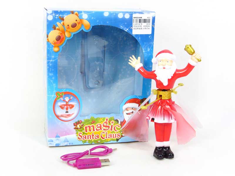 Inductive Santa Claus W/L toys