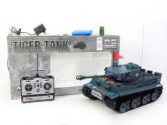 1:18 R/C Tank W/Charge toys